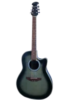 Steel electro-acoustic guitar